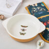 BG Harmony Amber Baking Dish with Handle