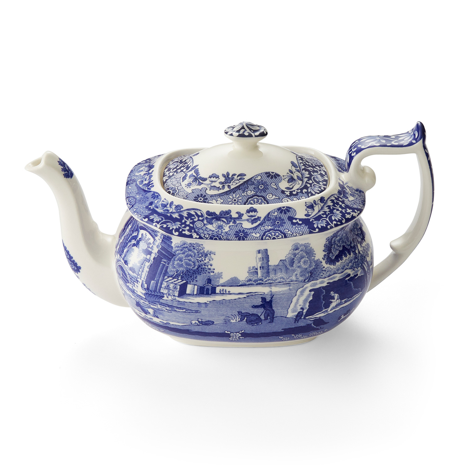 Blue Italian Teapot (Outer)