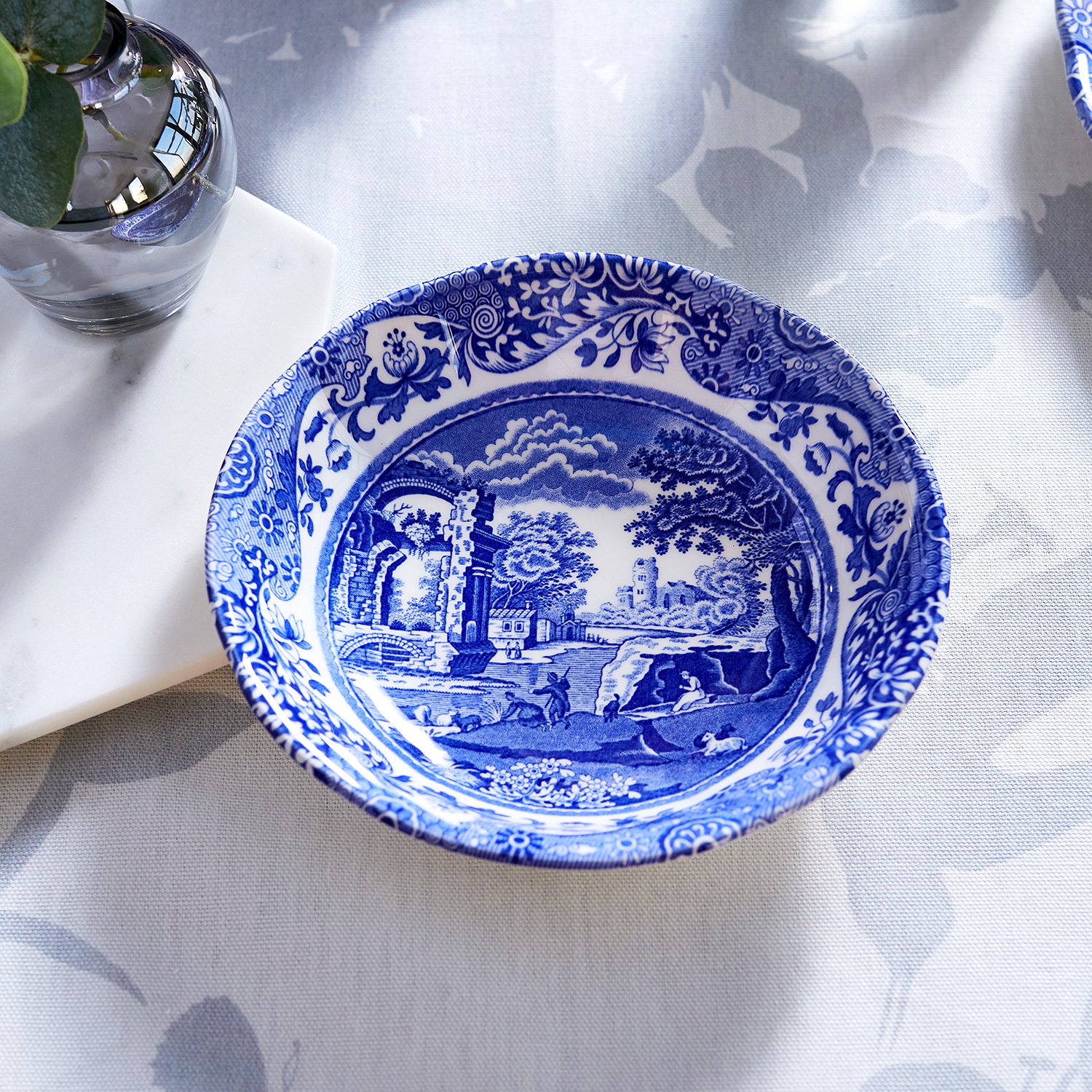 Blue Italian Cereal Bowl